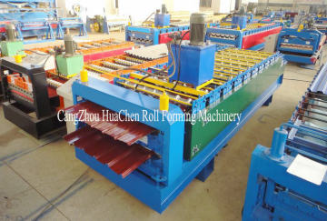 Lightweight Zinc Coated Iron Wall Panel Roll Forming Machine