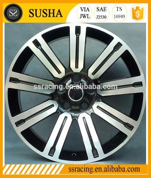 20x9.5 gun metal machined face replica aluminum alloy wheels for Rang Rover Sport
