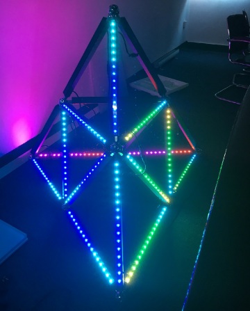 Full Color Geometry Tube Digital RGB LED Bar