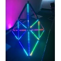 Cijela geometrija u boji Digitalna RGB LED traka