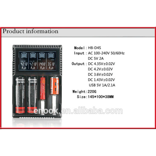 Enook D4u Hb-d4s Rechargeable ego Battery Charger