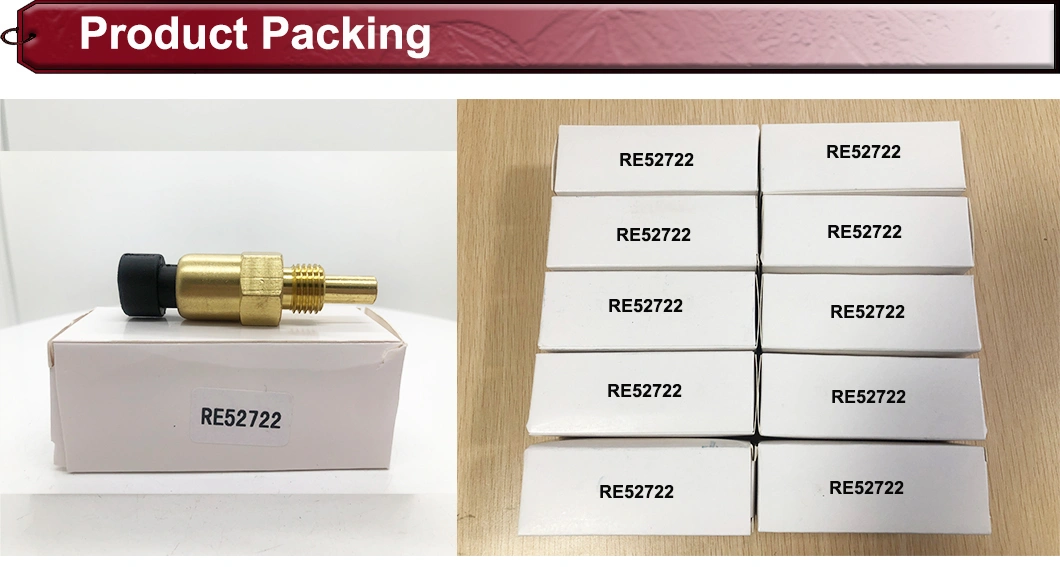 Replacement Re52722 Coolant Fuel Temperature Sensor with High Standard