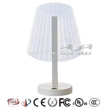 led restaurant table lamp led portable table lamp 3d led table lamp