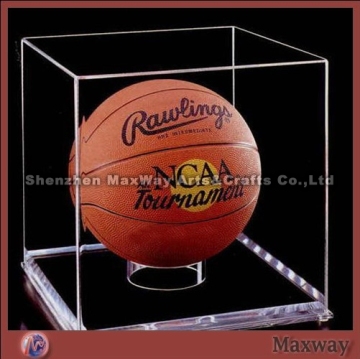 Multi-useful cube acrylic show box in the store