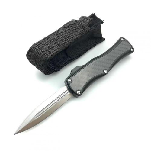 OTF knife Aviation Aluminum Handle Spring Double Action