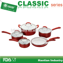 10pcs fake enamel cookware set
