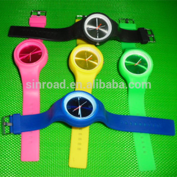 silicone wristband watch