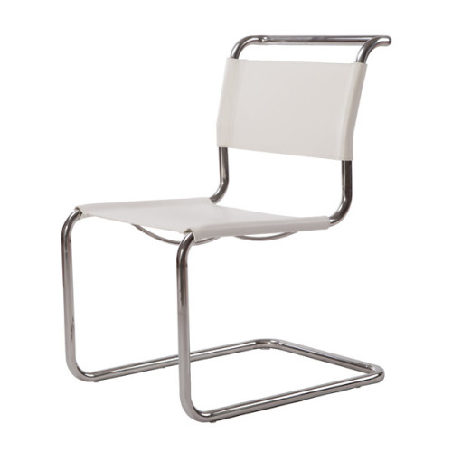 Mart Stam S33 Cantilever Leather Dining Chair