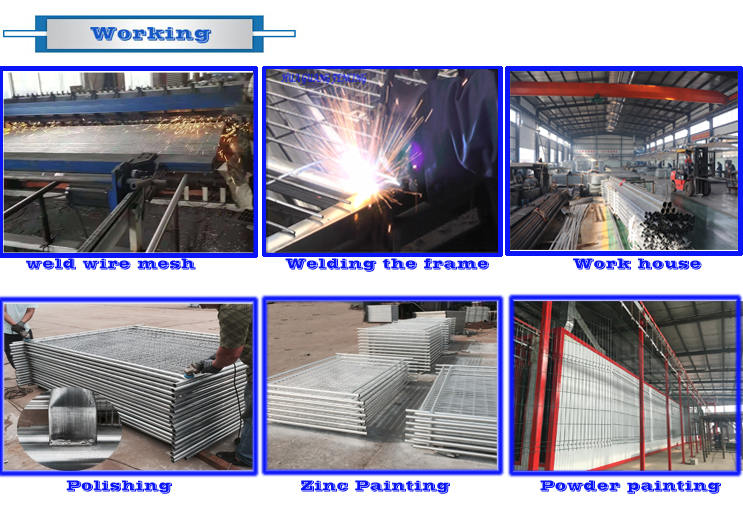 Hot Sale Construction Outdoor Canada Temporary Fence
