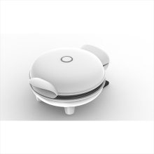 Customizable Electric Waffle Maker with Interchangeable Irons and Long Power Cord