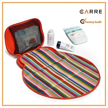 portable foldable neoprene baby diaper nappy changing mat