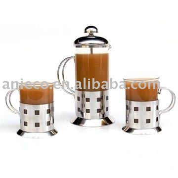 Glass Coffee maker set