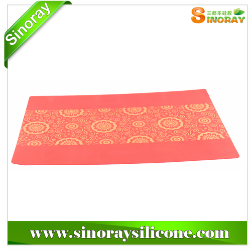 Oven safe non-stick silicone silicone cup mat