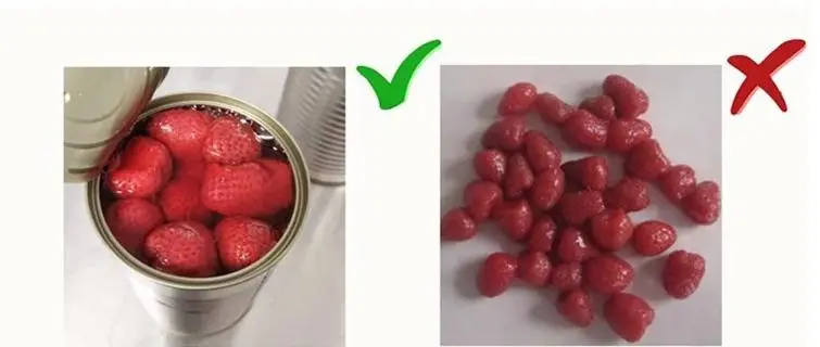 Canned Strawberries Tinned Strawberries Supplier High Quality