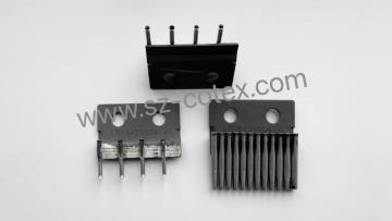 tube guide needle for knitting machine