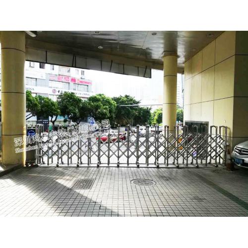 Industrial Trackless Electric Retractable Sliding Gate