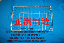 metal wire mesh golf ball basket