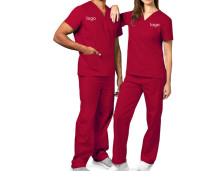 Surgical Uniforms Unisex Scrub Set for Medical, Nursing, and Spa