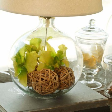 LEDER Clear Glass Table Lamps