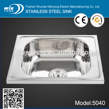 Single Bowl Deep Bowl Stainless Steel Kitchen Sink