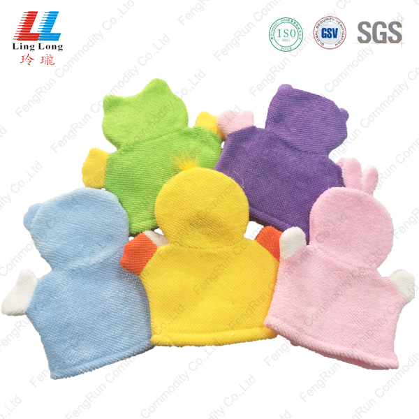 Variety animal children bath gloves