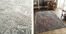 Printing Hand Tufted Rectangular Rugs