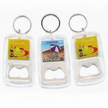 Bottle Openers with Soft PVC Cover, Available in PMS Colors, Customized Shapes and Logos are Welcome