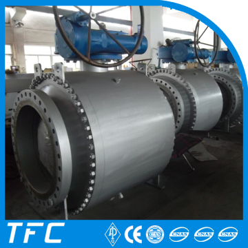 tungsten carbide hard faced metal seat ball valve