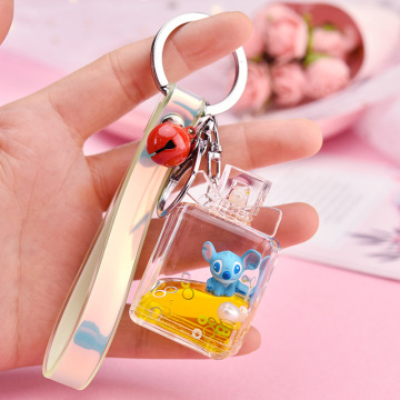 New Unicorn Liquid Keychain