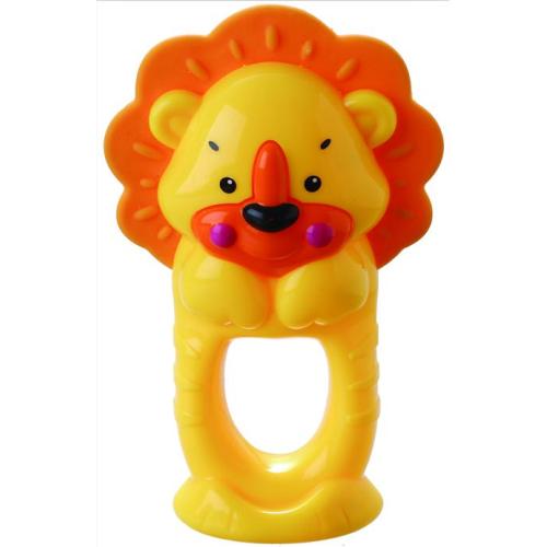 Babybadring Leksak Lion Teether Bell Toy