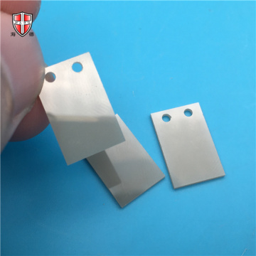 polished electronic aluminum nitride ceramic sheet chip slab