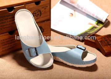 genuine leather women sandal casual shoes comfortable