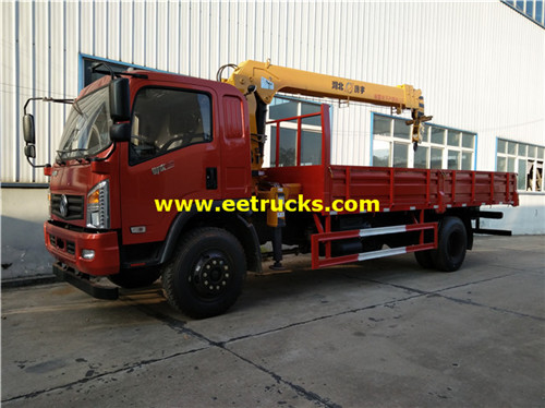 دونغفنغ 210HP 9ton كرين الشاحنات