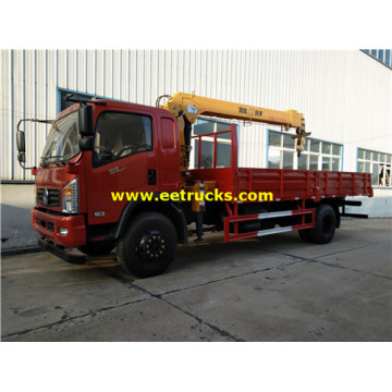 Xe tải cần cẩu Dongfeng 210HP 9ton