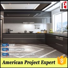 Waterproof aluminium kitchen cabinet design