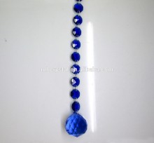 Lamp Prisms Crystal Octagon Beads Window Treatment Curtains with Ball MH-12775