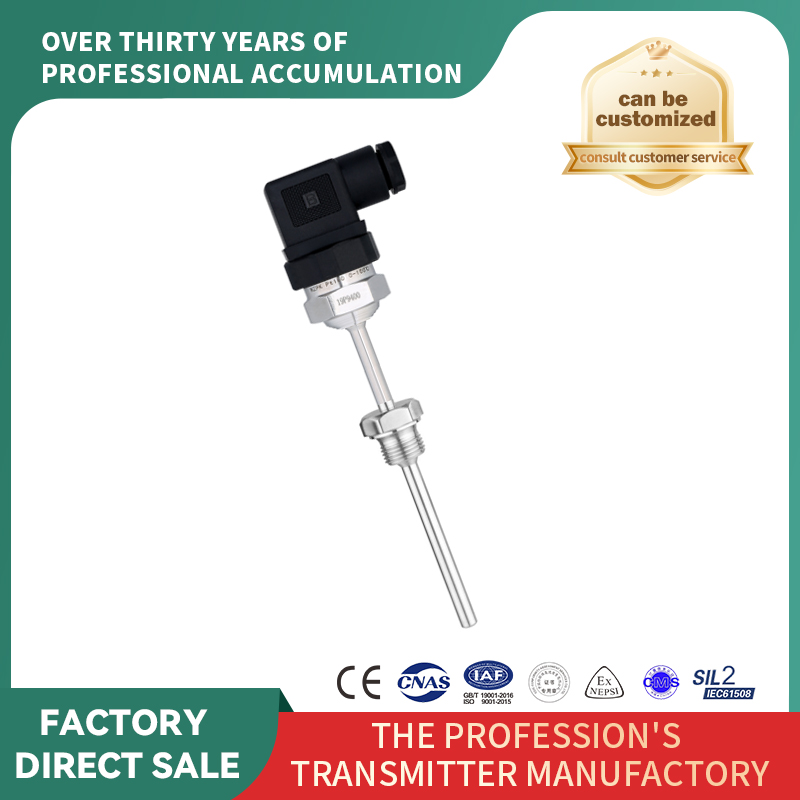 Senzor de temperatură dreptunghiular pentru uz petrochimic