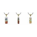 7 Chakra Energy Pendant Orgonite Necklace Rainbow Crystal Pendant Yoga Meditation Necklace Resin Jewelry for Women Men