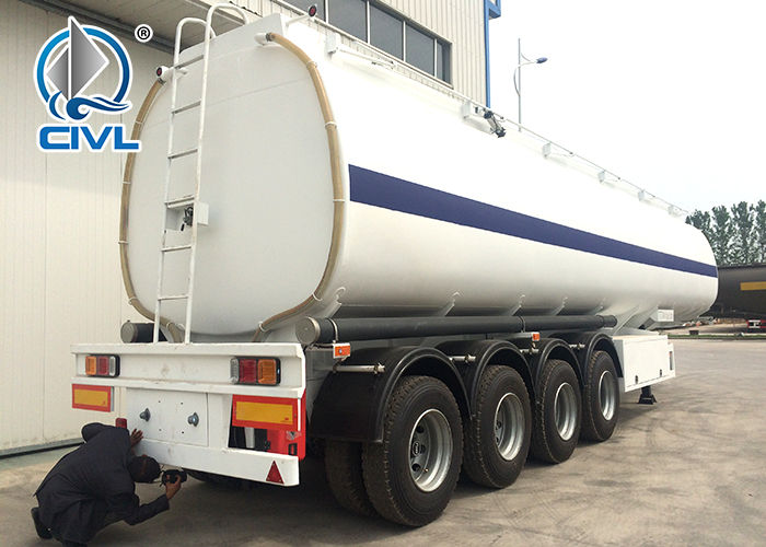 Ημιρυμουλκούμενο 4 Axle Fuel Tank 2 4 Axle Fuel Tank Semi Trailer 2