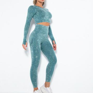 Leggings longs de haute qualité pour femmes, costume de yoga sans couture