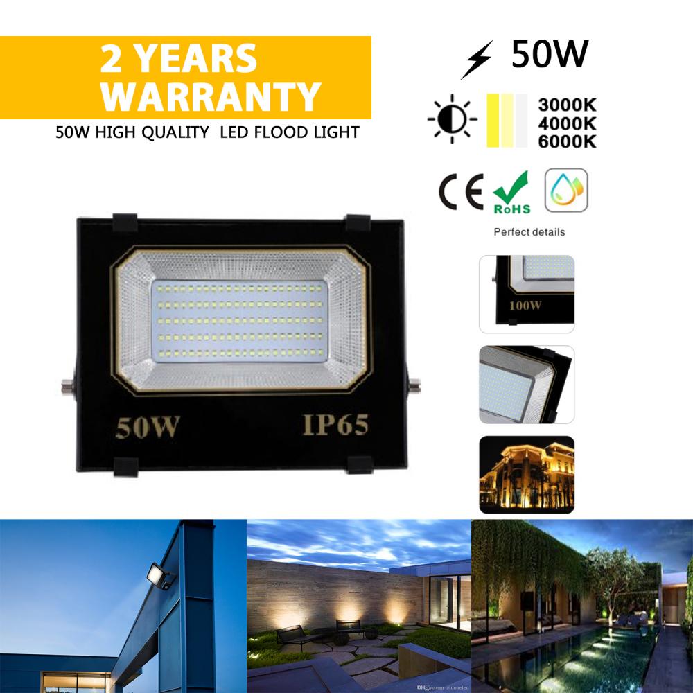 Best outdoor lighting LED flood light 50W