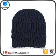 2016 Wholesale hat caps knitted acrylic knitted caps