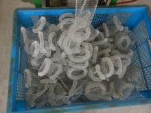metal wire mesh knitting scourer