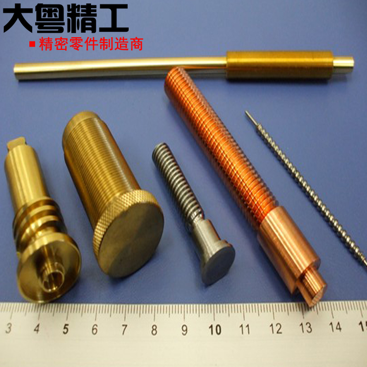 Brass C35300 Machining Parts With Knurling Or Threading