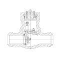 Cast Steel Pressure Seal Check Valve