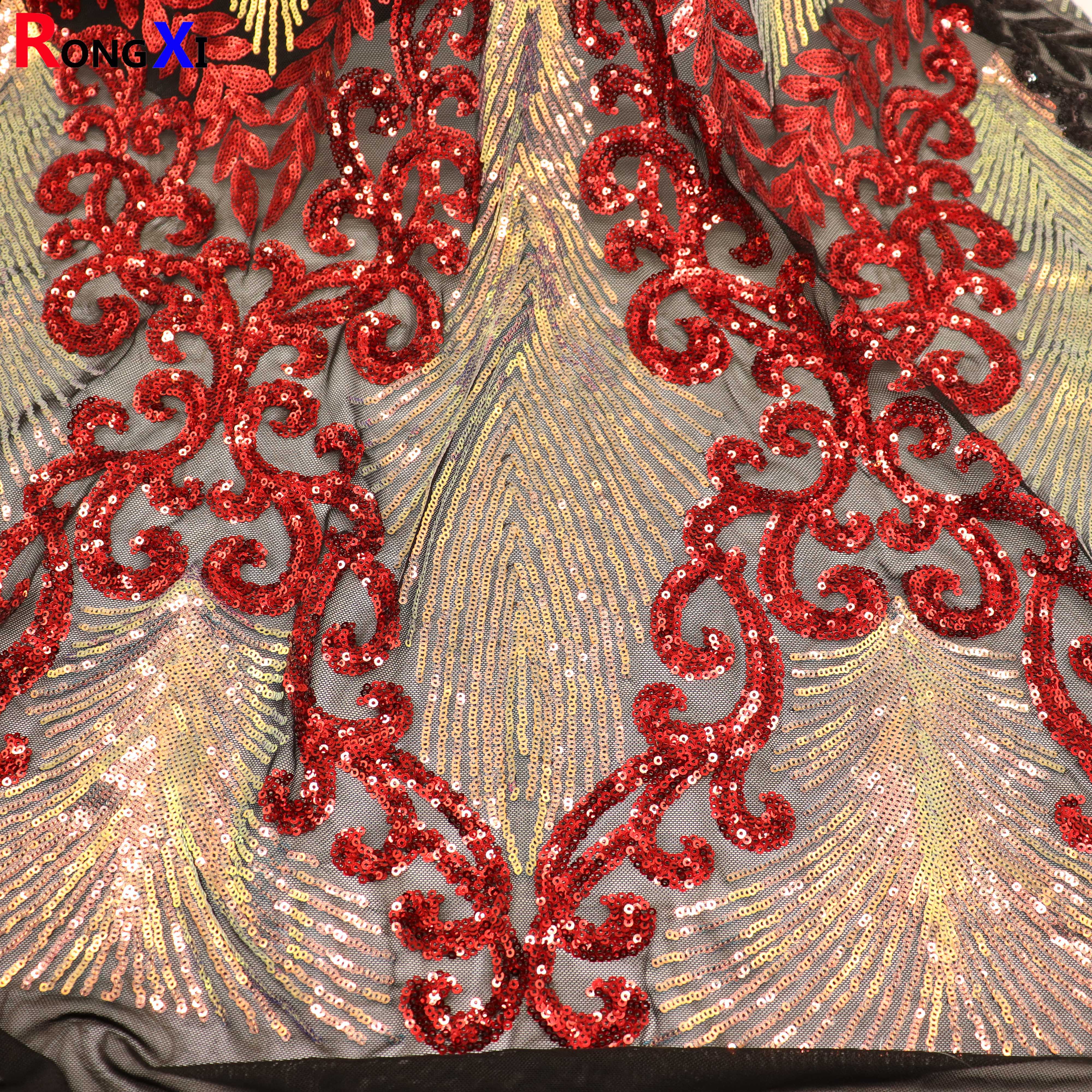 RXF1729 3mm New Design Bag Sequin Fabric For Wholesales