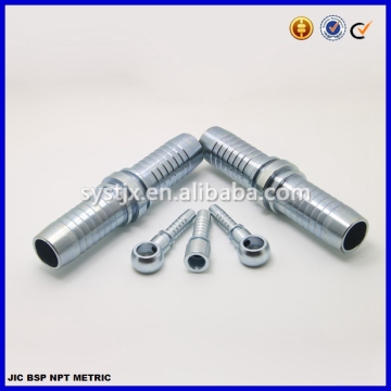 double connection barbed 90011 hydraulic hose fitting