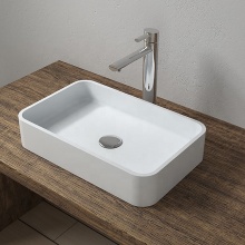 Rectangular Vessel Bathroom Sink B1