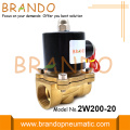 2W200-20 NC 3/4 &#39;&#39; Válvula solenoide de diafragma de latón