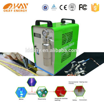 Micro portable hho generator jewelry silver soldering machine